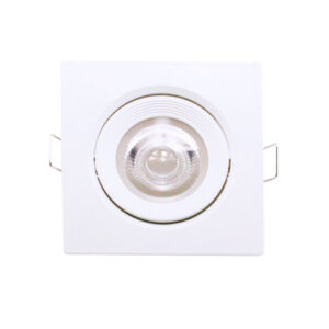 Spot Fênix 2 LED embutir redondo/quadrado 5w 6000k KIAN (quadrado)