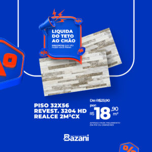 Piso 32x56 - Revest. 3204 HD Realce - 2M² CX