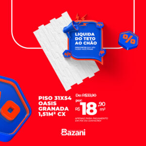 Piso 31x54 - Oasis Granada - 1,51M² CX